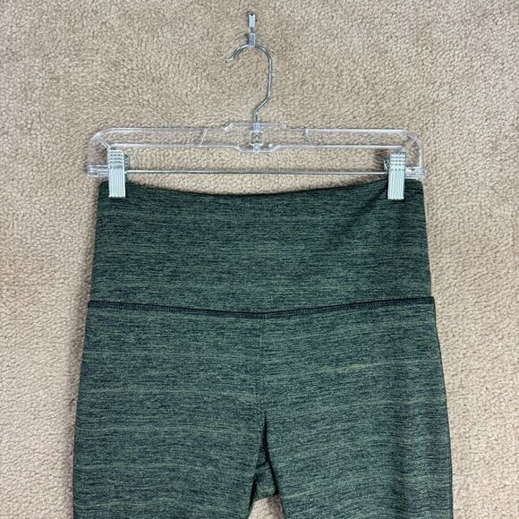 Free People Movement Revolve Legging Womens Small Green High Rise Cutout Active - Picture 3 of 12